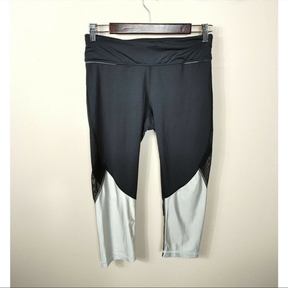 Alala captain cropped light black/White Mesh leggings - Picture 3 of 11